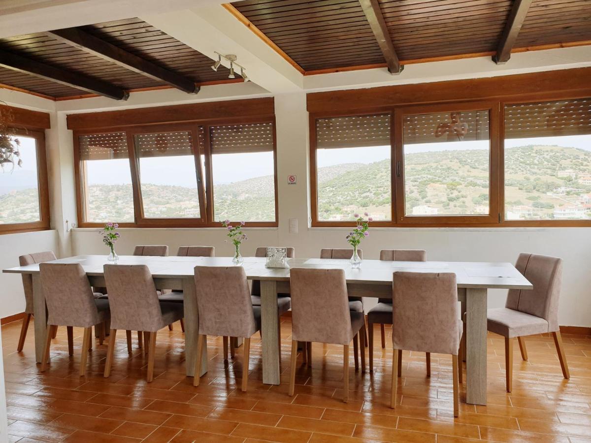 Villa Apex With Seaview Lagonisi Exterior photo